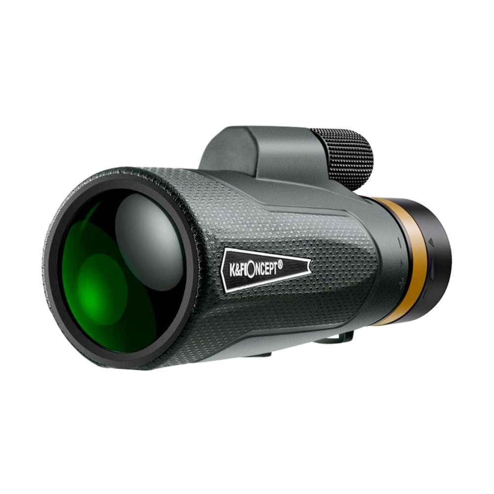 Imagen 1 del producto Monocular K&F Concept 10x50 HD, BAK4 FMC, visión 90/1000 m, antideslizante, impermeable, para exteriores